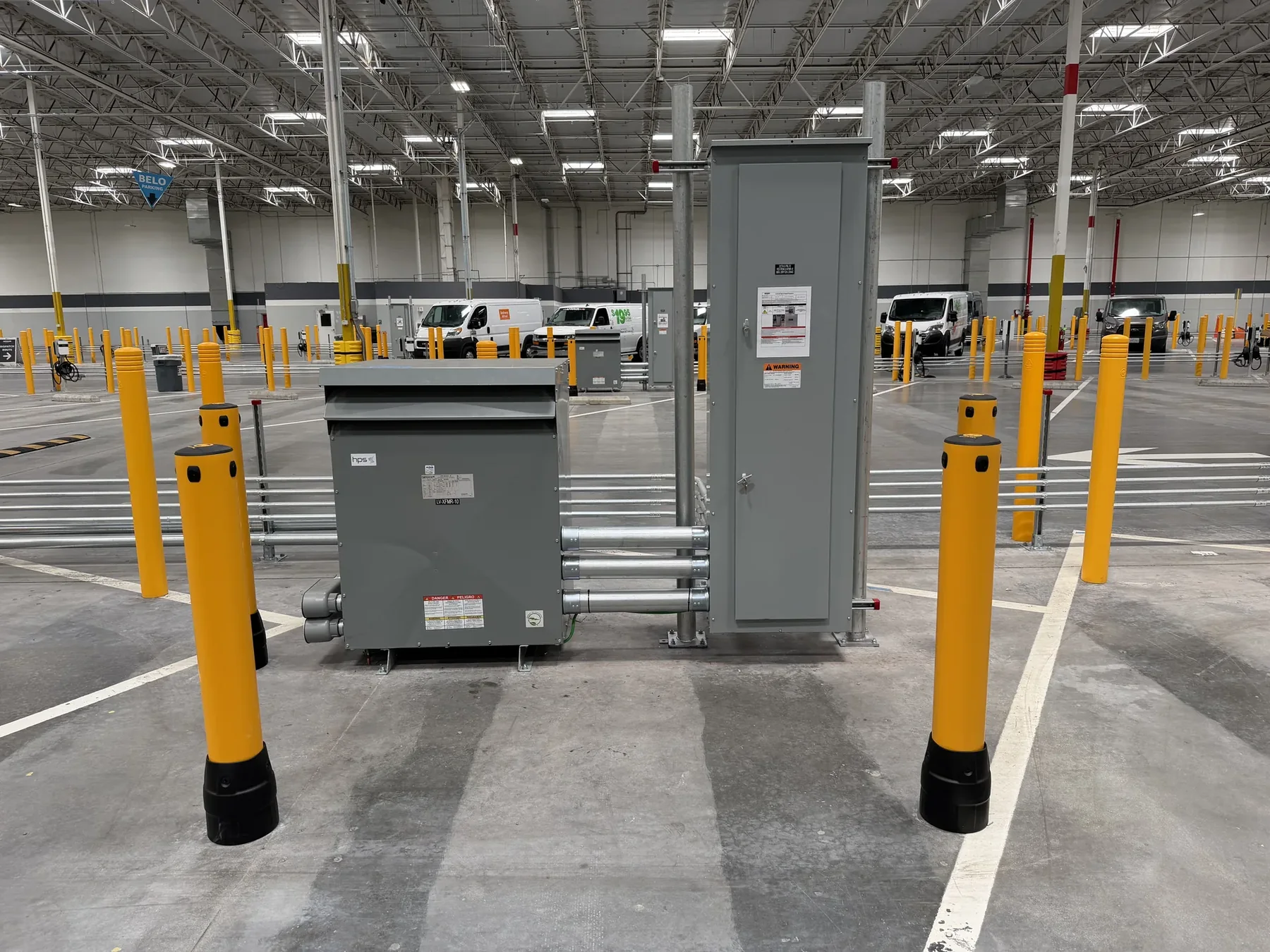 ANTELECOM commercial EV charging project